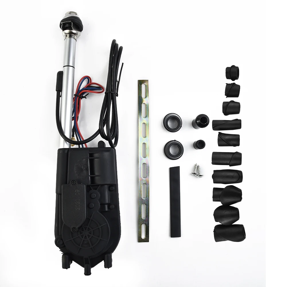 

12V AM FM Transmitter Aerials Electric Antenna Automatic Telescopic Exterior For Mercedes-Benz W140 W126 W124 W201