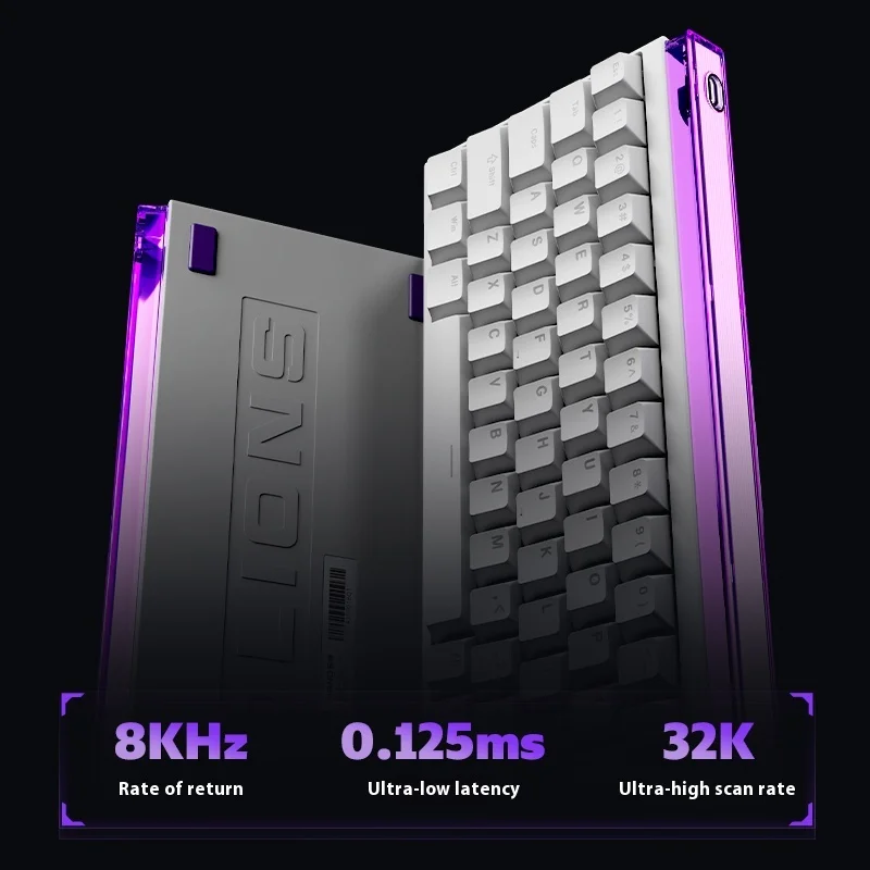 FGG Madlions NANO68 磁気軸キーボード調整可能な 0 デッドゾーン RT0