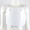 Durable XS-XL Fencing Chest Protector Protective Unisex Chest Guards White Elastic Band Body Gear Vest Kids