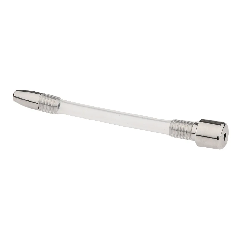 Male Chastity Device Accessories Cock Cage Penis Lock Silicone Catheter Short/Long Horse Eye Rod Urethral Plug Adult Sex Toys 18 urethral dilator silicone urethral dilator
