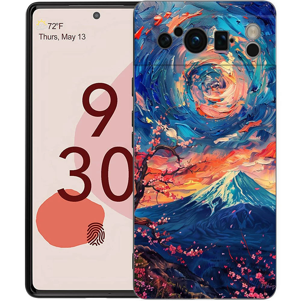 Van Gogh Sunflowers & Starry Night Art Aesthetic Soft Shockproof Phone Case