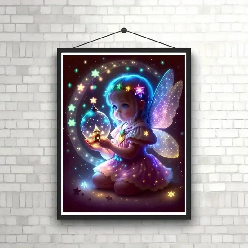 5D DIY Rhinestone Frameless Diamond Painting 1 Piece 11.8 X15.7 Inch Colorful Women&rsquo;s Pattern Inlaid Rhinestone Diamond Painting diamond art painting kitdiamond painting setdiamond painting