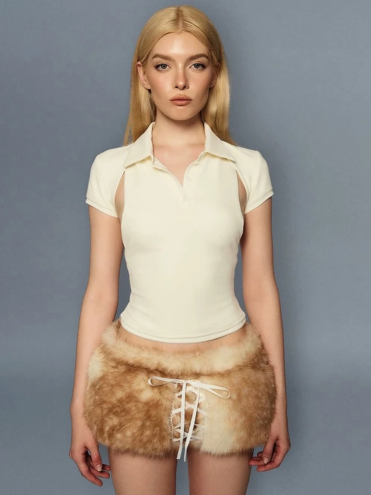 Nibber 2026 New Trend Hottie Shorts Women Shirring Furry Sexy Leopard Wild Midnight High Street Clubwear Skinny Fashion Buttoms