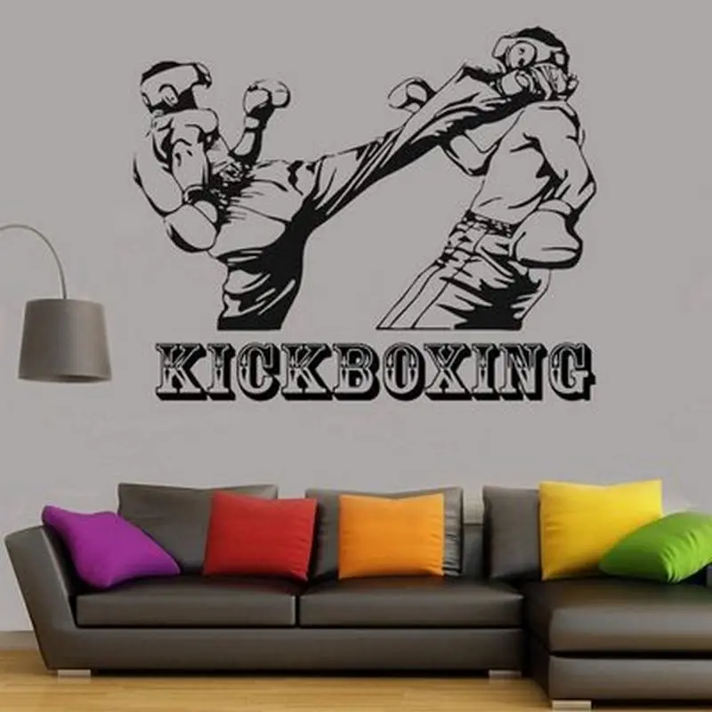 

taekwondo KICKBOXING Wall Sticker Decal Decor removable self-adhesive