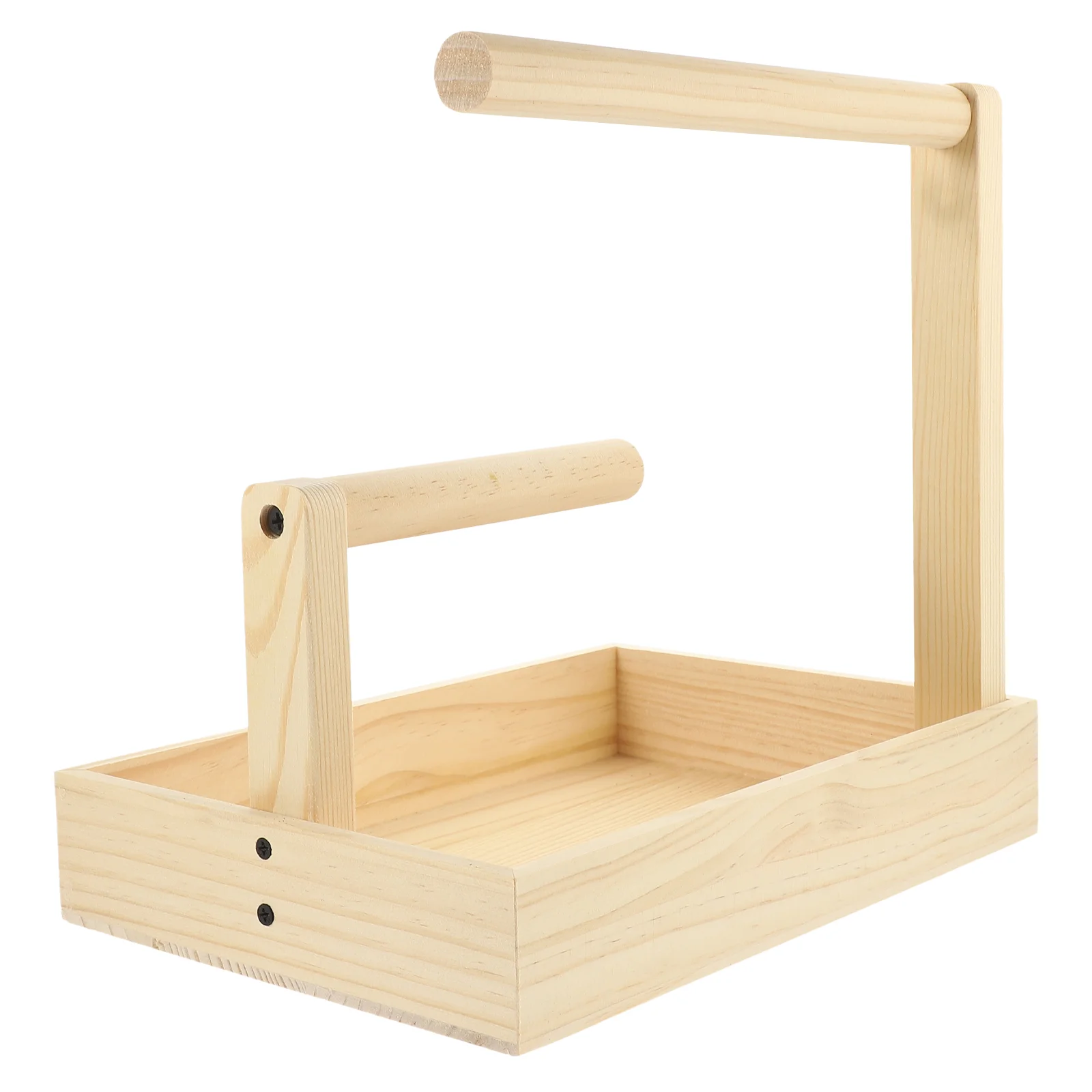 

Wood Jewelry Stand Wooden Jewelry Display Stand Desktop Key Holder With Tray