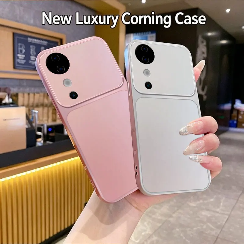 Shockproof TPU Liquid Silicone Soft Phone Back Bumper Case