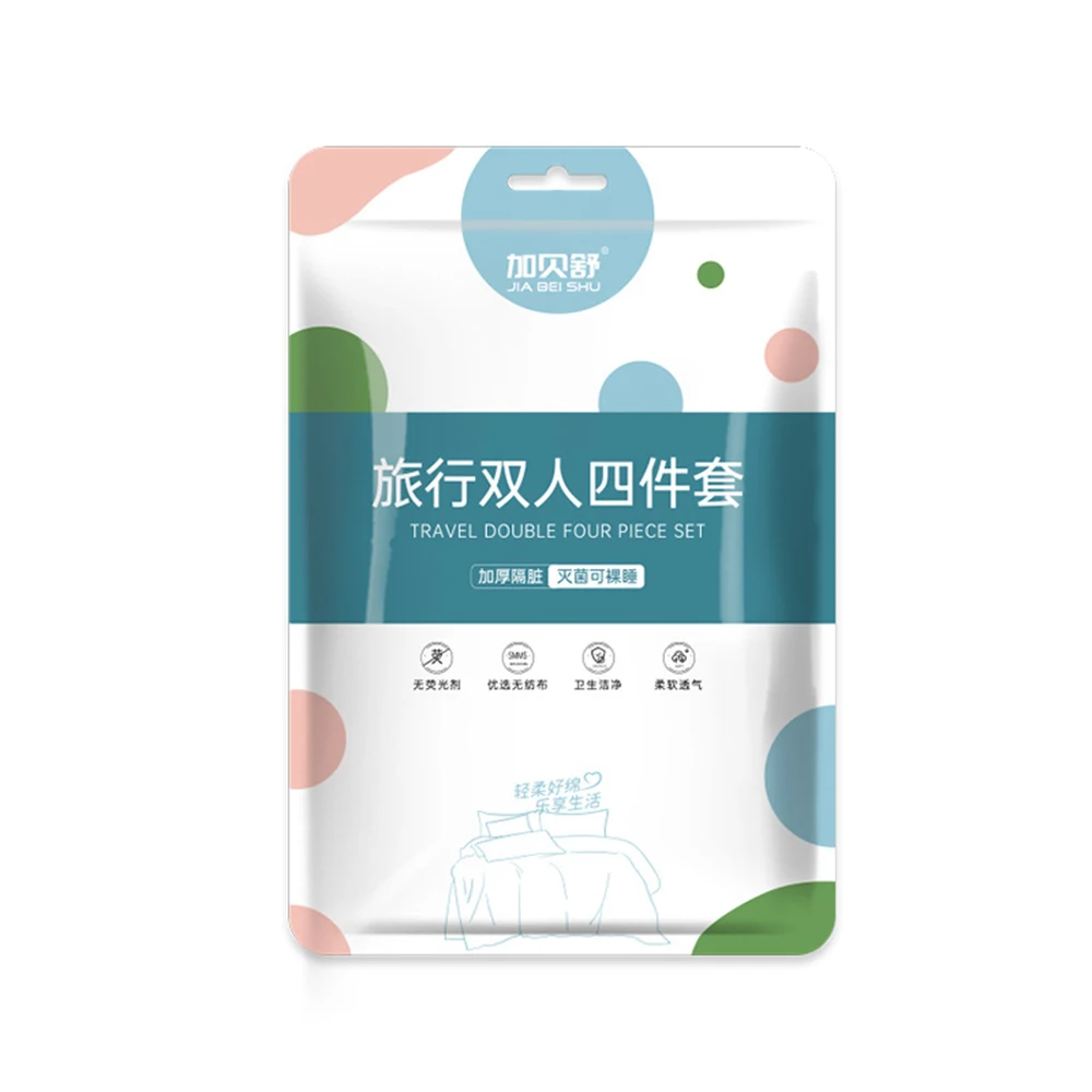 طقم ملاءات سرير للاستعمال مرة واحدة محمول للسفر - Image 5
