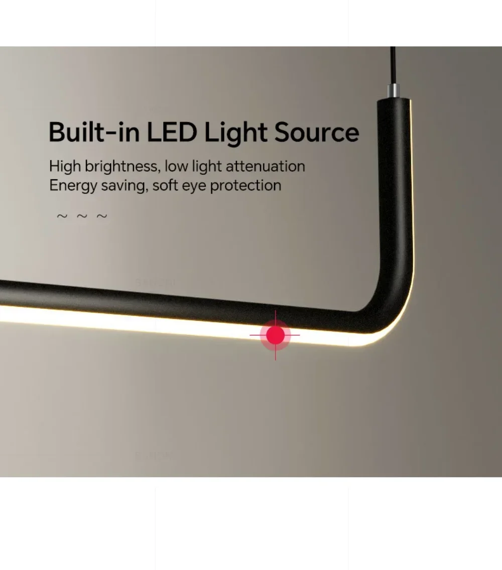 Modern LED Ceiling Chandelier for Living Room Table Dining Room Ceiling Pendant Lamps Home Decorative Lighting Fixture Lustre