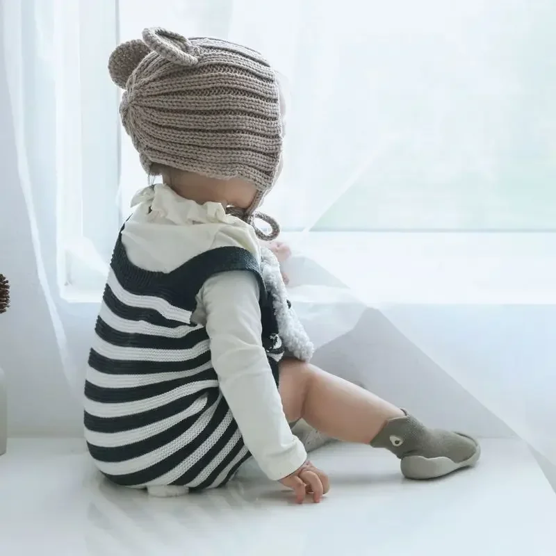 Spring and Autumn Children's Walking Shoes Soft Sole Silicone Cartoon Pure Cotton Baby Shoes Kindergarten Baby Socks Shoes 4