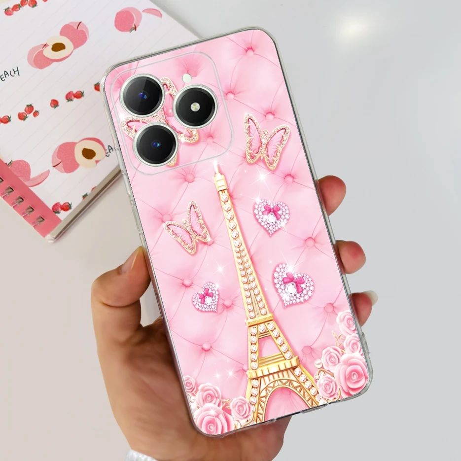 Stylish Painted Soft Silicone Phone Case Cover