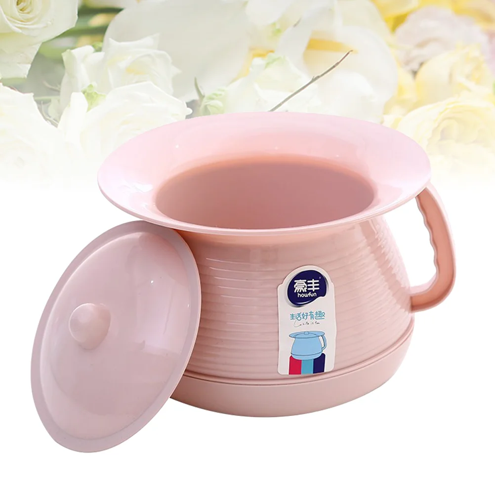 

Chamber Pot Bedpan Kids Bottle Bucket Pot with Lids for Emergency Camping Park Beach Travel Car Home