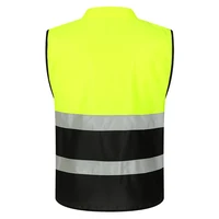 Men's Tactical Vest Outdoor Sport Color Matching Reflective Walkie-Talkie Multiple Pockets Multi-Function Jacket Print Logo 2