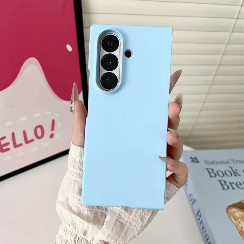 Fashion Ultra Slim Candy Solid Color Shockproof Phone Case – Durable Hard Back Cover