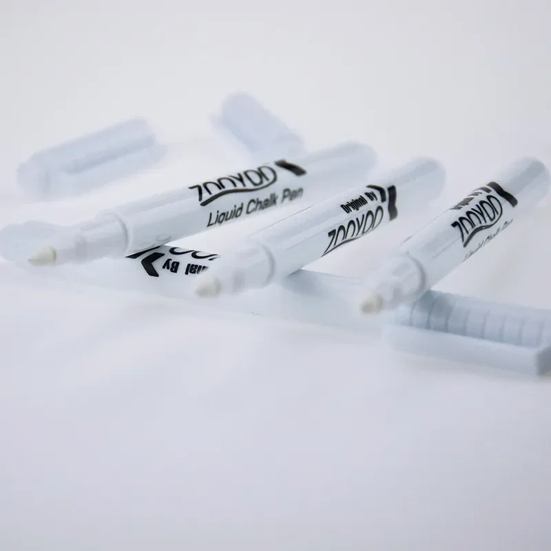 흰색 액체 분필 지울 수 있는 펜 마커, 유리 창문 전자 칠판 칠판 창 흰색 펜 분필 마커, 3 개, 10 개