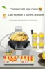L'm'm Gas New Hand-Cranked Popcorn Machine Pot Full-Automatic Corn Bud Rice Grains 5