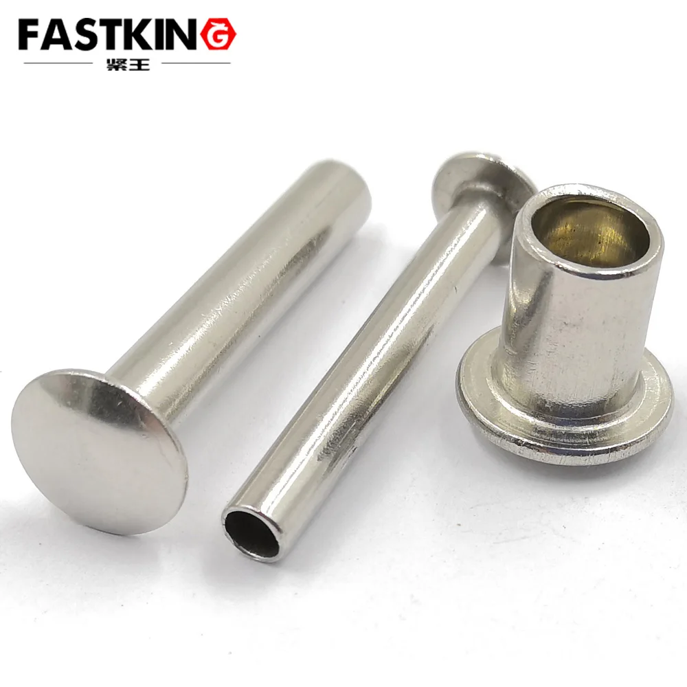 

20 шт./пакет M3 M5 GB875 SS304 плоская головка полые заклепки