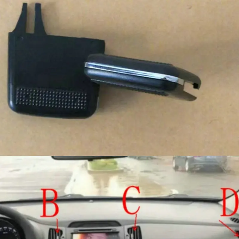 Air conditioner air outlet paddle cold and warm air regulator paddle outlet clip For 2010-Kia sportage R ac air conditioner vent grille adjust clip
