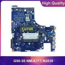 ACLU9 ACLU0-placa base de NM-A311 para ordenador portátil Lenovo G50-30, placa base con N2830 CPU DDR3 100% probada en funcionamiento