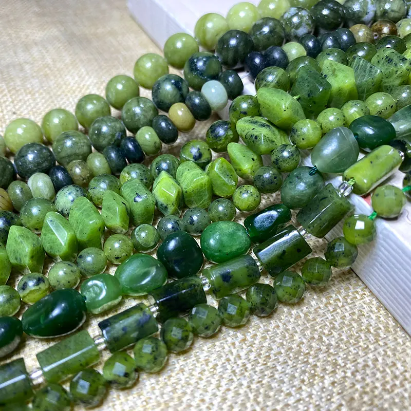 2x4mm Natürliche Facettiert Mehrfarbig Jade Edelstein