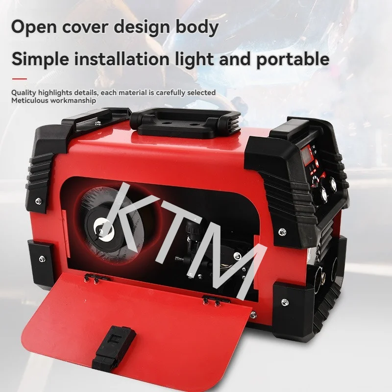 Welding Machine 2 In 1 No Gas Carbon Dioxide Gas Protection Welder 220V Manual Gasless Soldering Welding Equipment 5