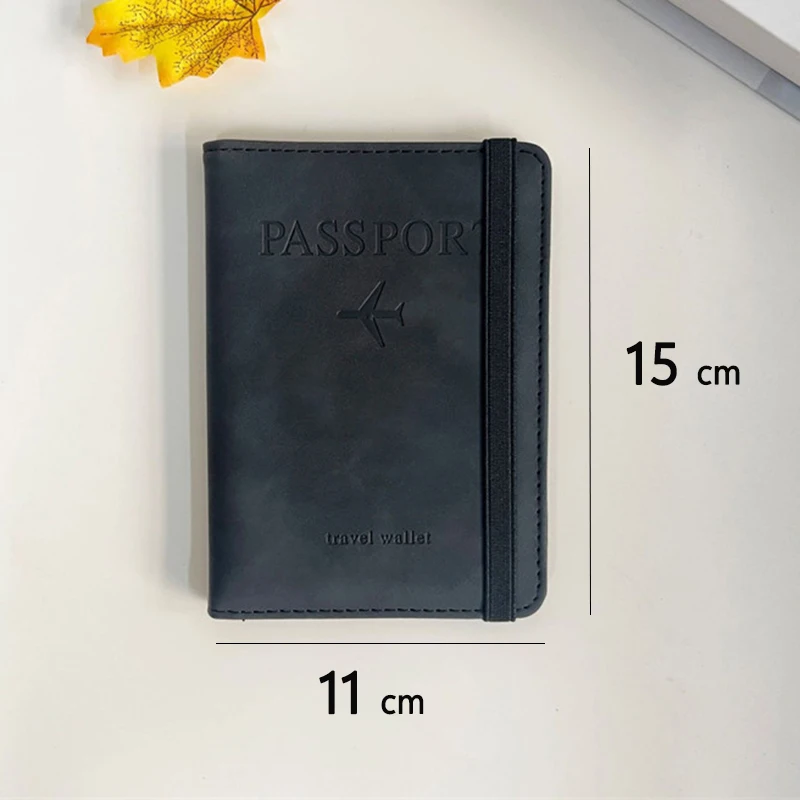 RFID Blocker Passport Holder & Travel Wallet – Slim, Multi-Function Card Holder