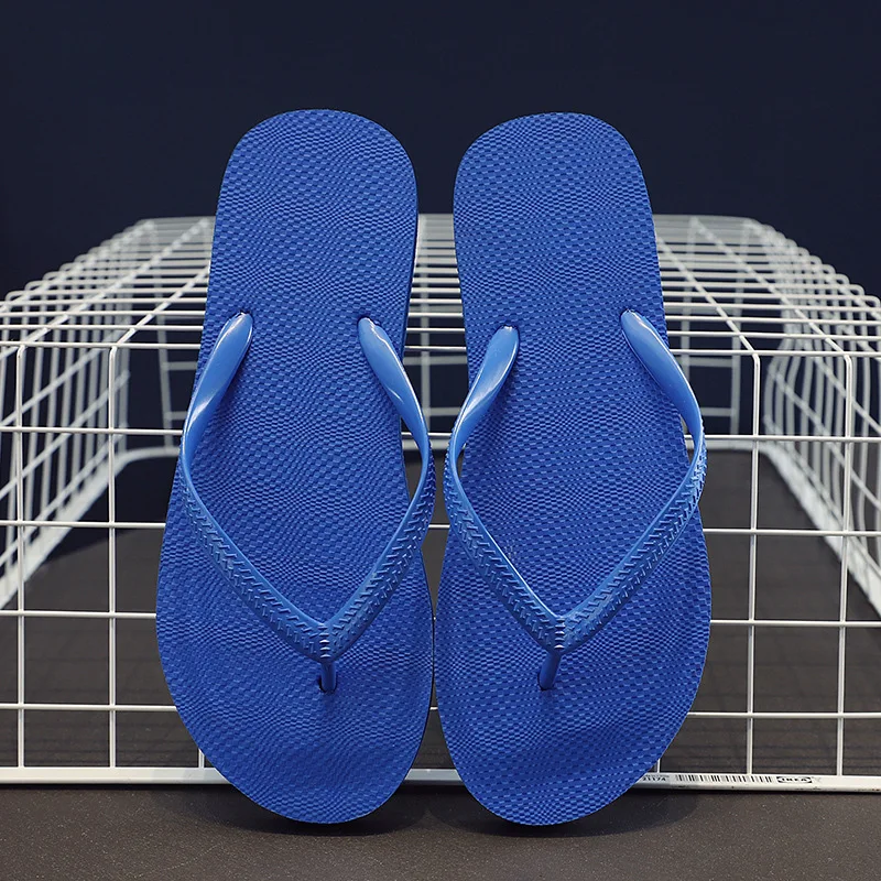 Women Summer Beach Slippers Solid Color Non-slip Couple Leisure Outdoor Women Flip Flops Breathable Beach sandals women 2022 4