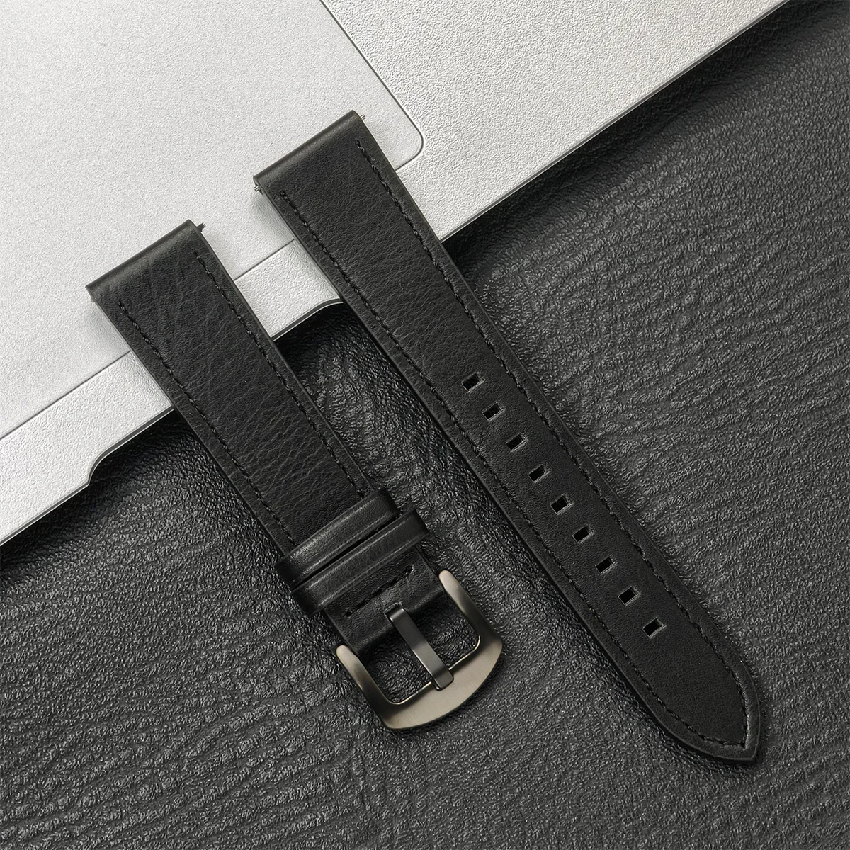 Premium 22mm Leather Watch Strap – Elegant Replacement Belt