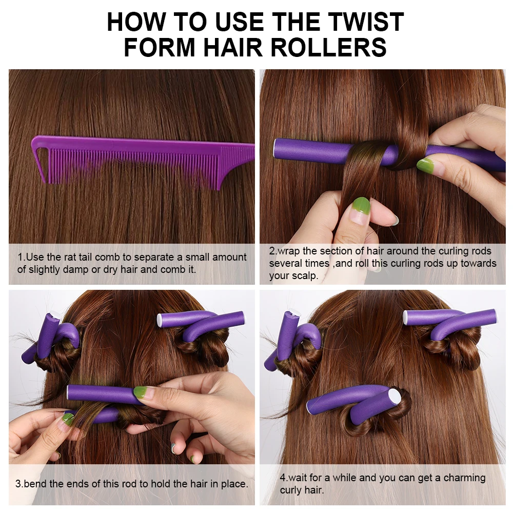 How To Use Flexible Curling Rods