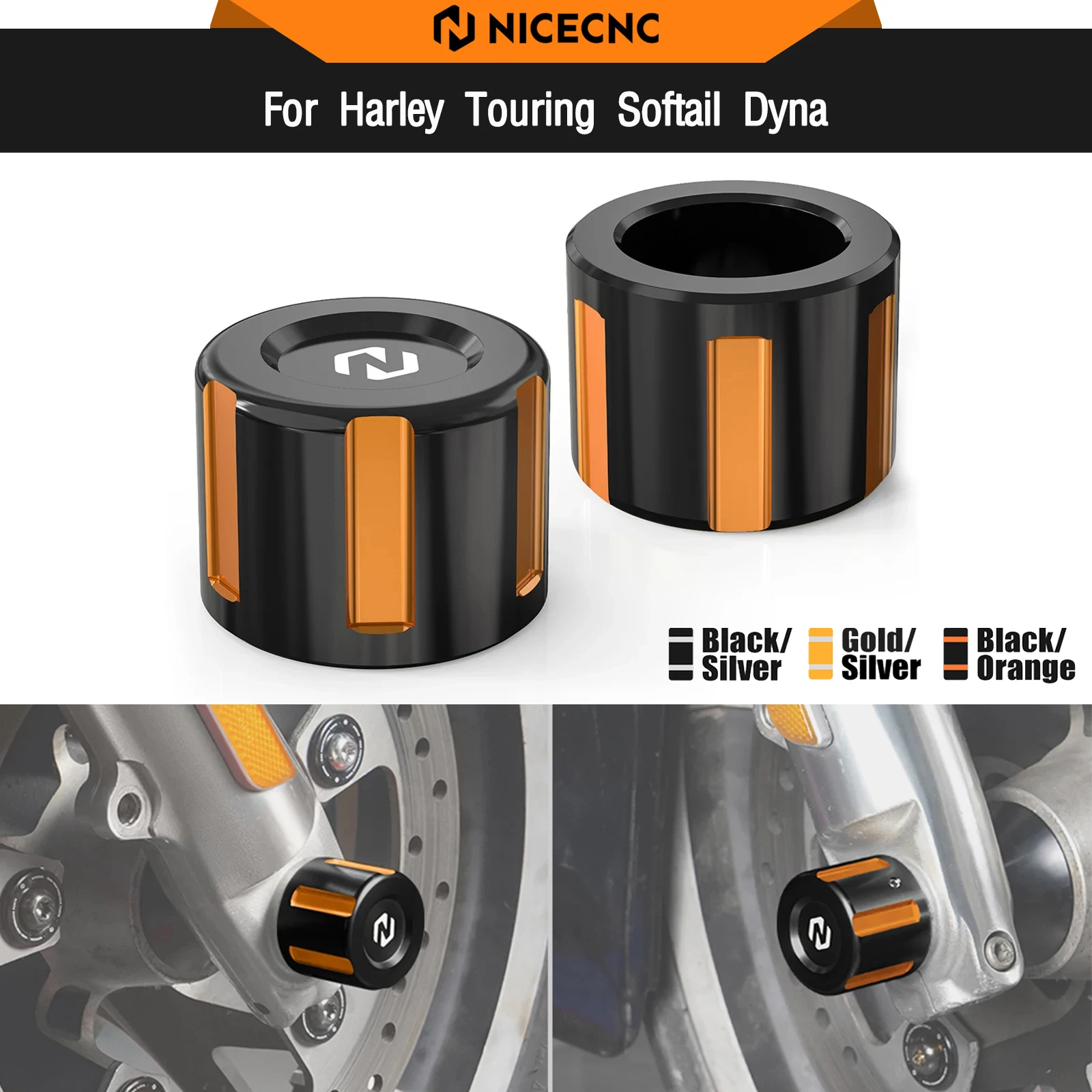 Snapklik.co : Aazicha Front Axle Nut Covers Axle Nut Caps Copatible - View #7