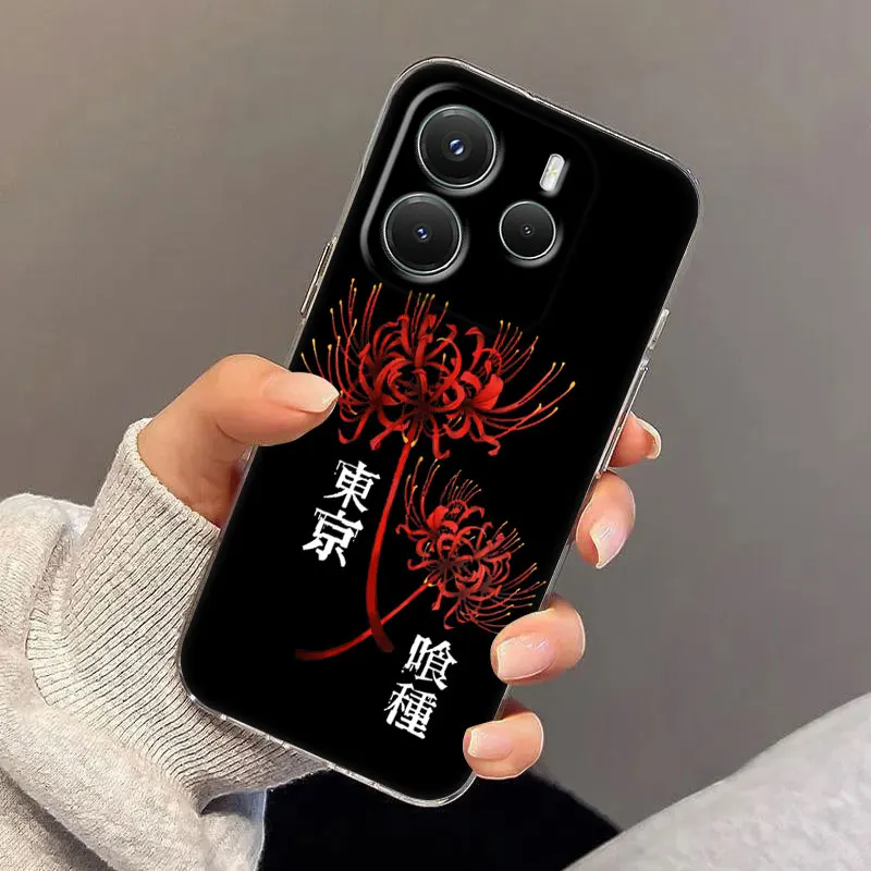 Tokyo Ghoul Anime Art Clear Phone Case Cover