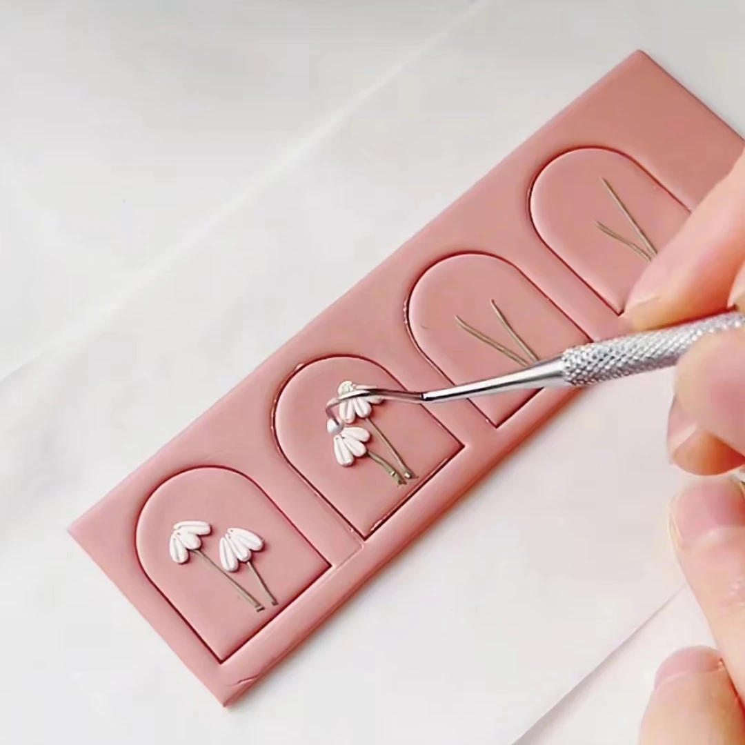Polymer Clay Tools for DIY Clay Earring Mini Flower Texture Carving Modeling Hook Dotting Pen Pottery Ceramic Sculpture Hobby polymer clay tools pottery tools clay sculpting tools pottery sculpting tools clay craft tool