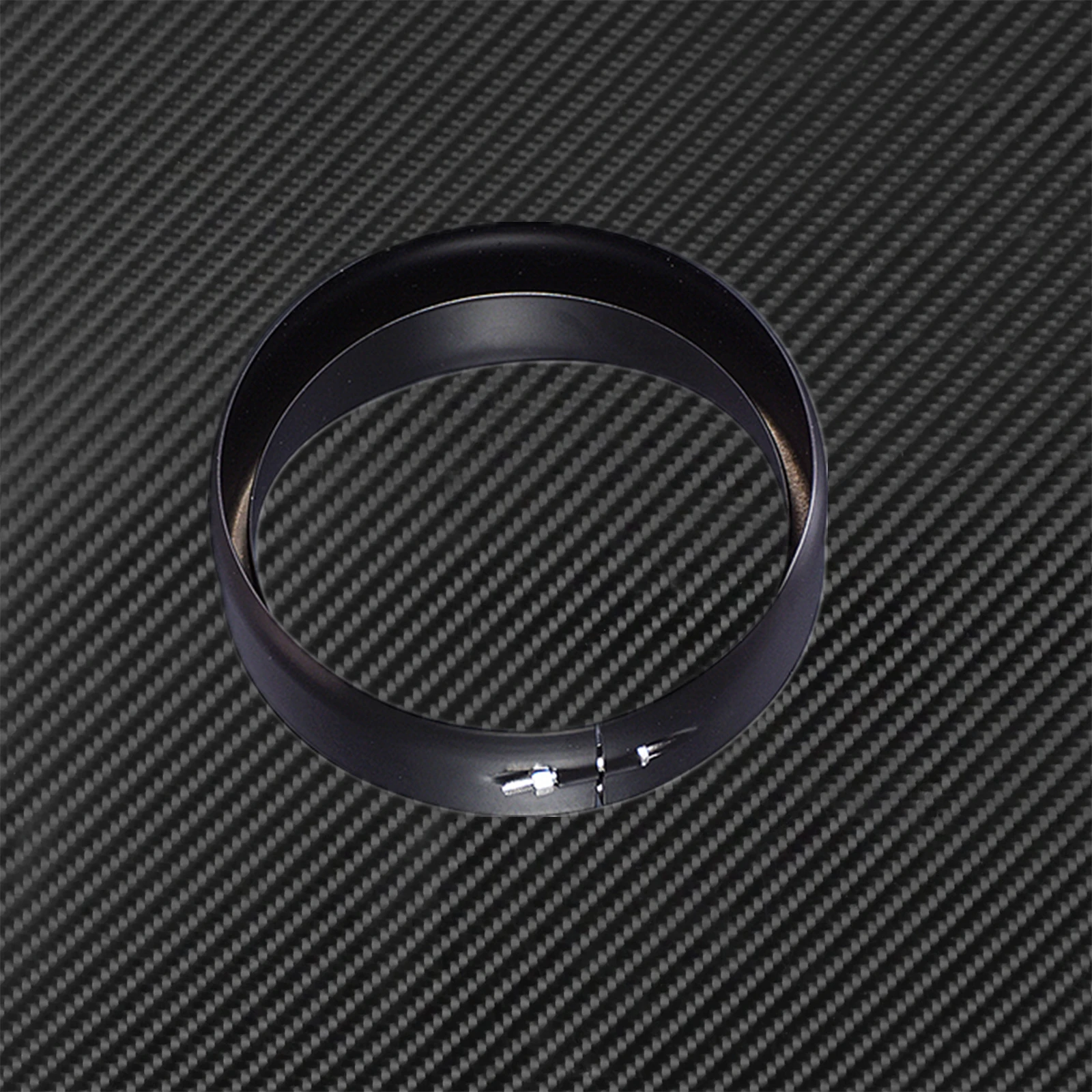 Motorfiets Zwart 5.75 ''Koplamp Koplamp Trim Ring Voor Harley Sportster Iron XL 883 1200 Dyna Softail Street Bob; Accessoires (Color : Chrome