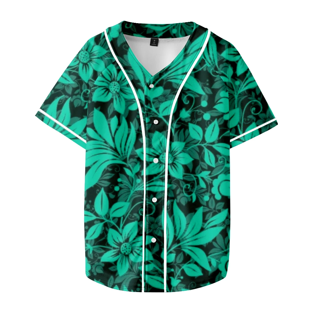 

Hawaii Baseball T-shirts Summer Women Men Fashion Casual Style 78 Jacket