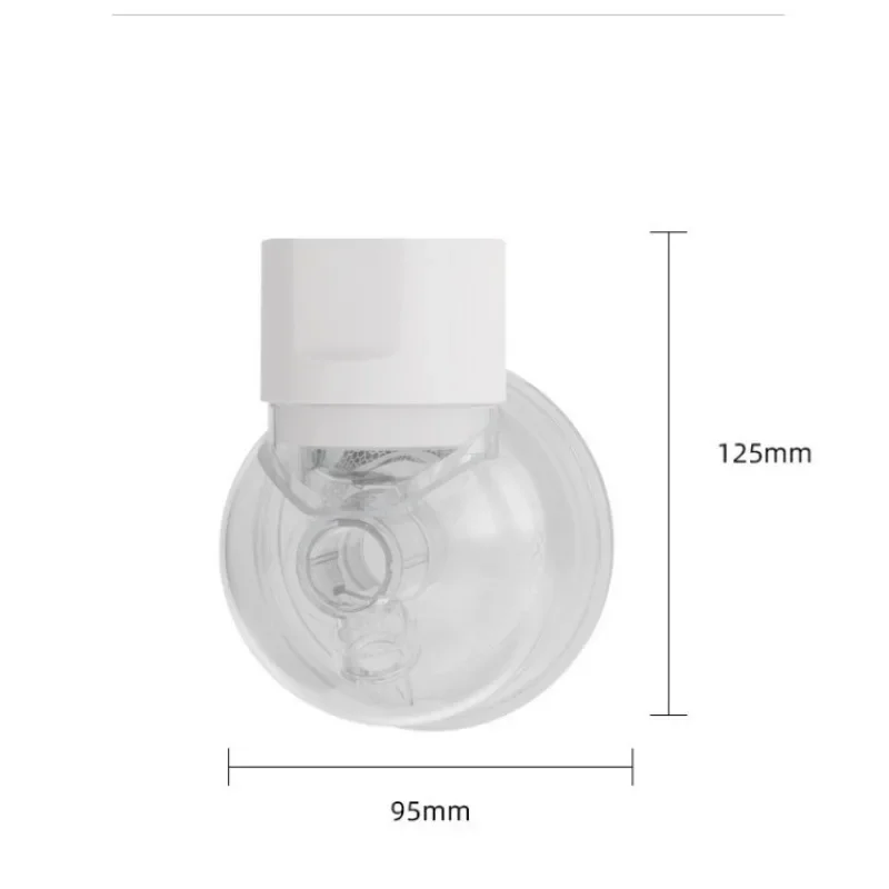 Electric Breast Pump Intelligent Integrated High Suction Breast Pump Milk Postpartum Fortable Painless and Silent