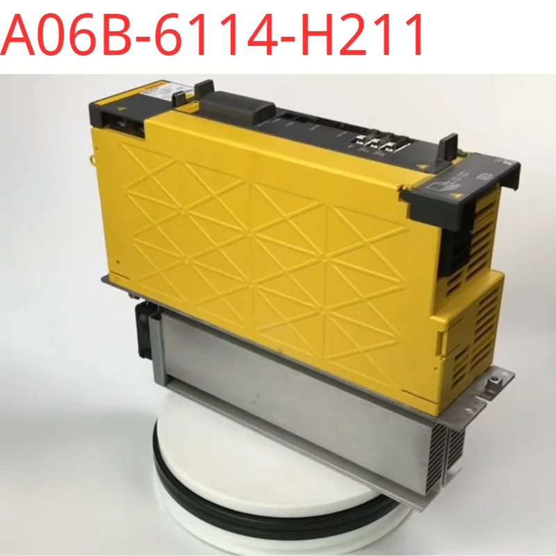 A06B-6114-H211 중고 테스트 완료 서보 드라이브, 양호한 상태