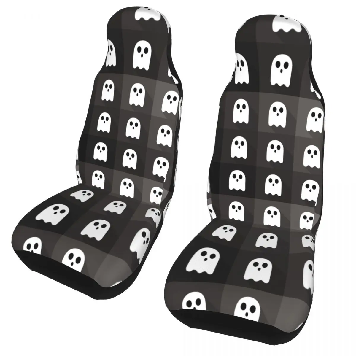 

Cute Ghost Halloween Pattern Universal Car Seat Cover Waterproof Women Seat Cushion/Cover Polyester Fishing