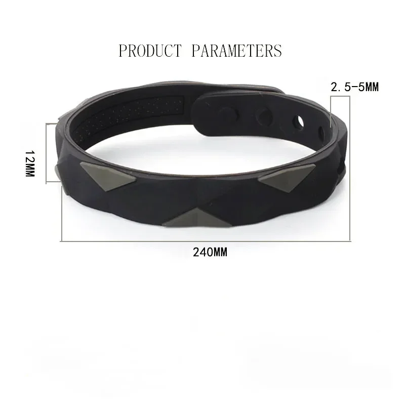 Anti Static Bracelet Negative Ion Basketball Energy Balance Waterproof Silicone antistatic bracelet