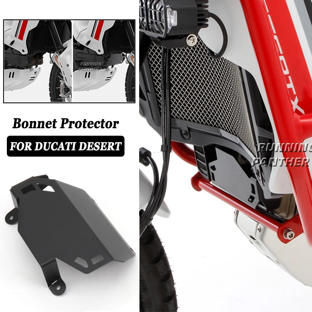 

Новая защита двигателя мотоцикла для Ducati Desert X Desert-X пустыня TX DESERT X Черная крышка клапана головки цилиндра
