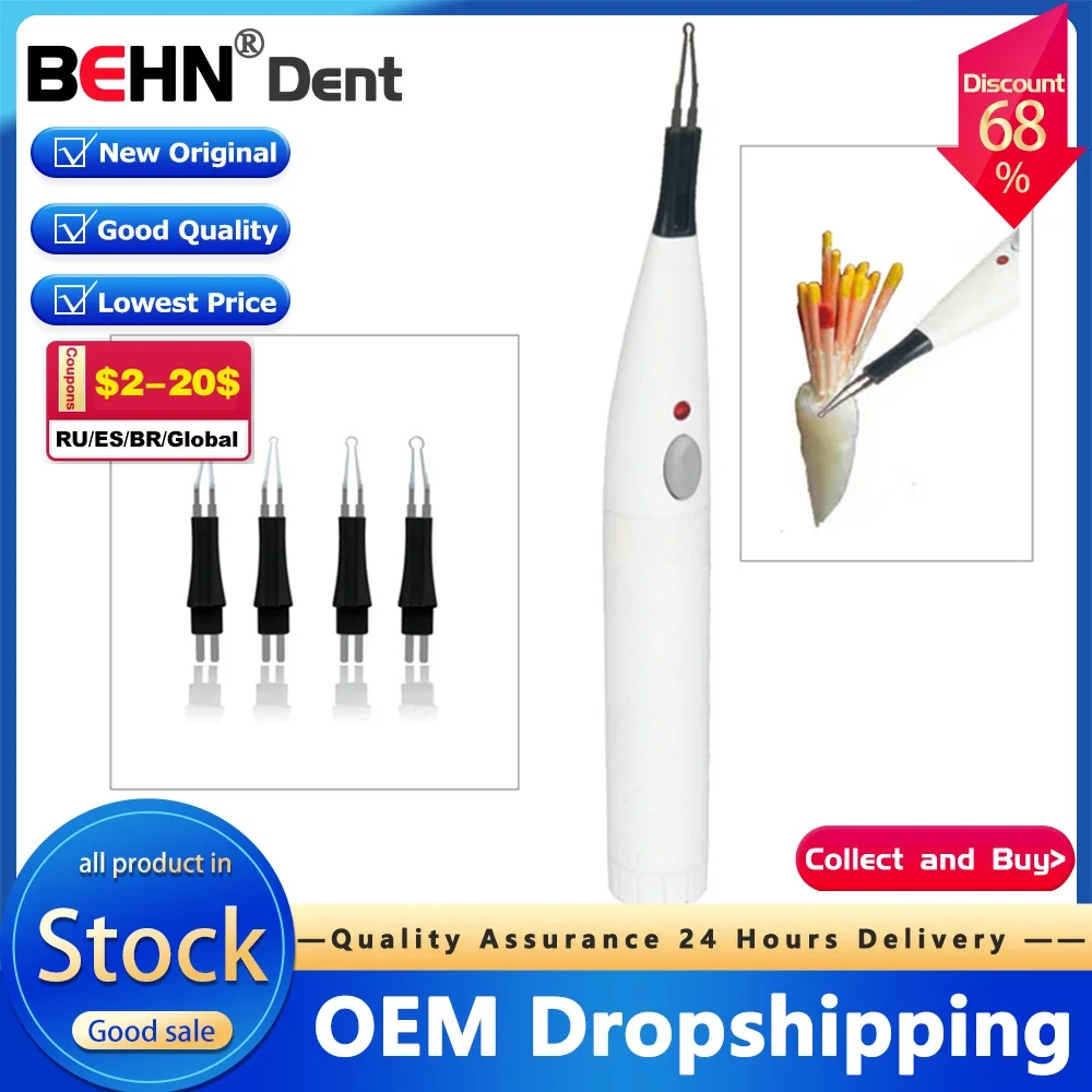 

Dental Cutta Percha with 4 Tips Endo Gutta Oral Hygiene Dental Equipment Tooth Gum Cutter A-BLADE Teeth Whitening Endodoncia