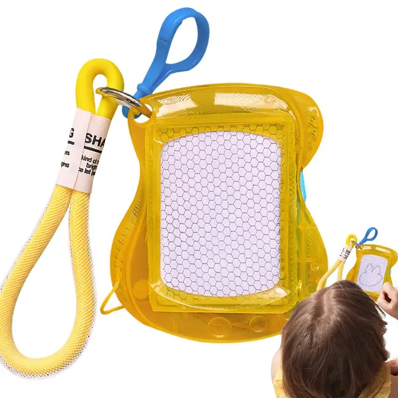 

Mini Magnetic Drawing Board Keychain Erasable Sketch And Painting Pad With Backpack Keychain Clip Mini Doodle Boards Toys
