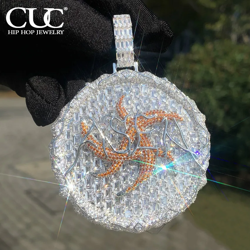 Cubic Zirconia Pendant Necklace | Cubic Zirconia Hip Hop