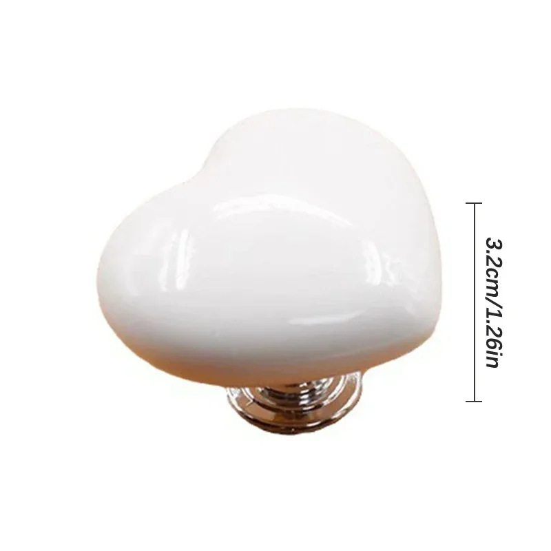 Fashionable Colored Heart Shape Toilet Closestool Water Tank Push Switch Assistant Cabinet Or Door Drawer Auxiliary Buttondevice toilet water tank button