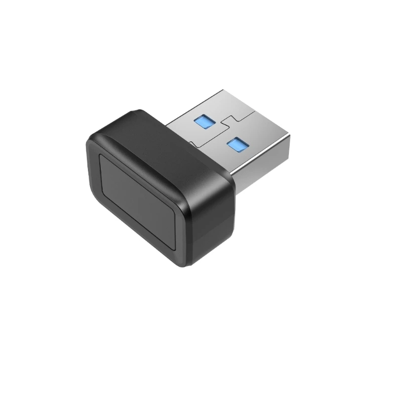USB Fingerprint Key Reader Window Hello Fingerprint Reader for Windows10/11 Computer User Friendly Secure Logins