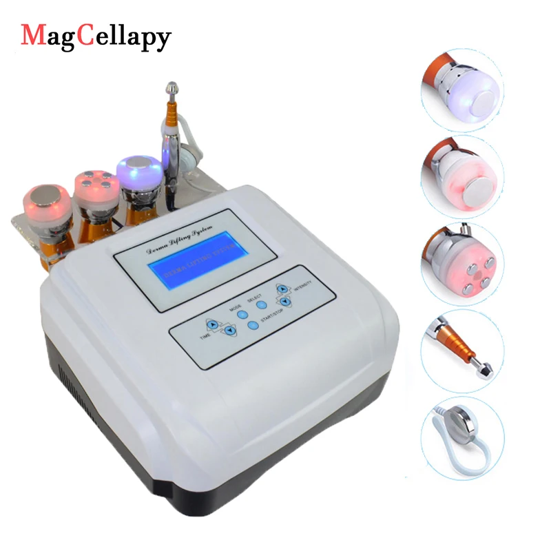 

Four-In-One Ultrasonic Beauty Instrument Salon Importer Facial Micro-Current Heating Whitening Face Tightening Fade spots