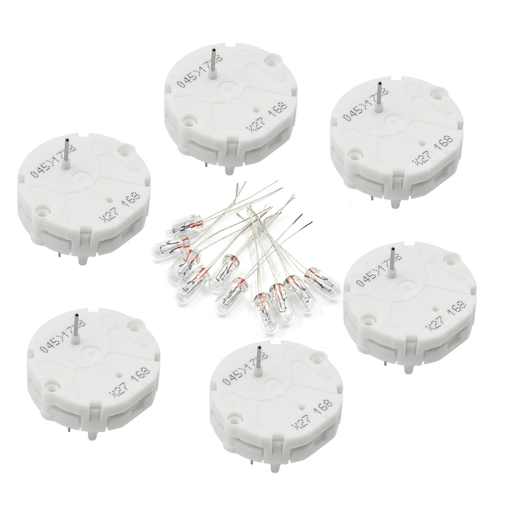 Stepper Motor X27 Speedometer Gauge Repair Kit 10Pcs Bulbs Cluster X27.168 2003-06 HUMMER H2 6Pcs instrument stepper motor