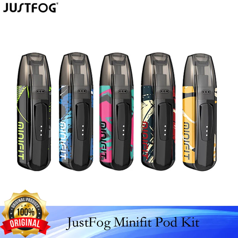 

5pcs/lot Justfog Pod Kit 370mAh Battery and 1.5ml Tank Electronic Cigarette Vape Pen All in one Vaping Vaporizer Vape