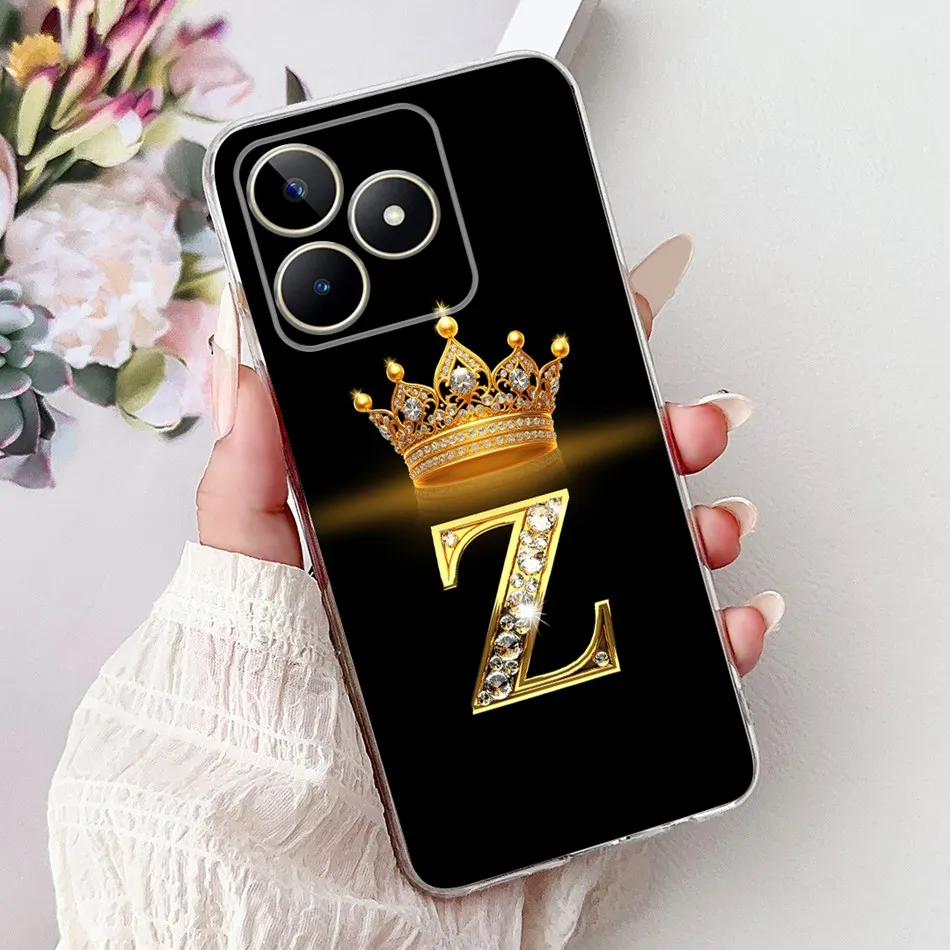 Fashionable Soft Silicone TPU Phone Case - Stylish Letter Design