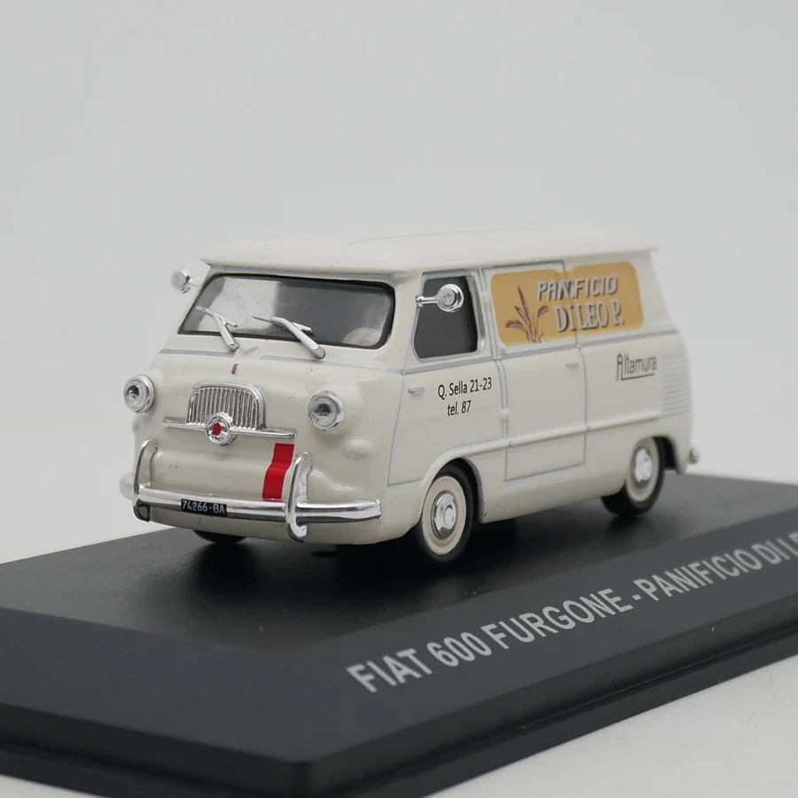 

Ixo 1:43 Фиат 600 фургон PANIFICIO DI LEO 1961, литый под давлением автомобиль, металлическая Игрушечная модель