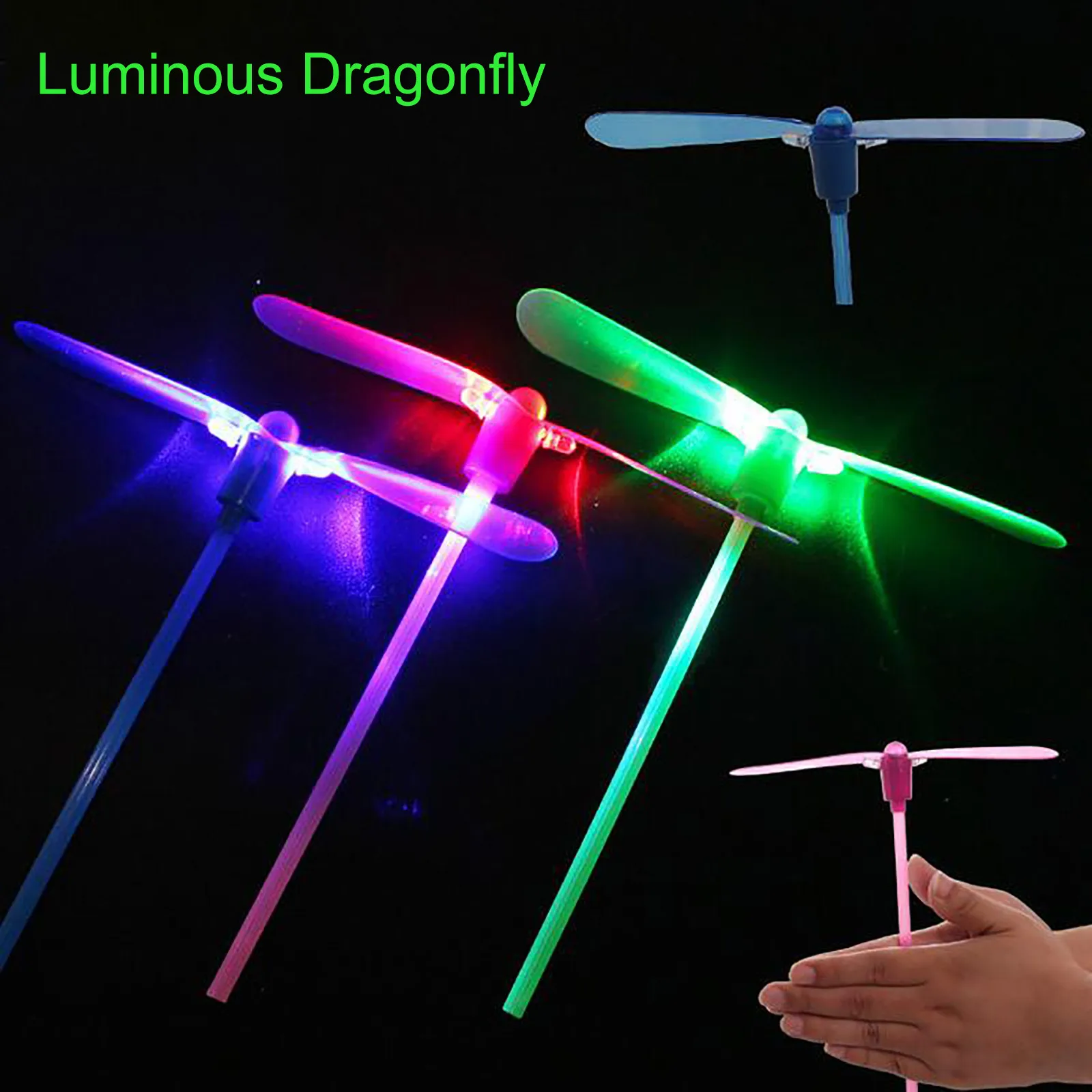 Dragonfly Shape Led Light Outdoors Lamp Led Garden Waterproof Light Lawn Christmas Decoration String Glowing Toys