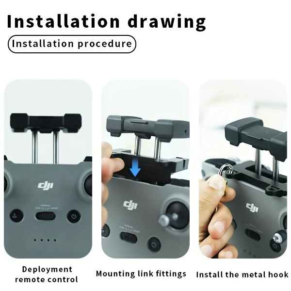 For DJI NEO Remote Controller Snap Lanyard drone accessories remote controller lanyard for Mini 2/Mini 4K/Air 2s RC-N1 Remote Controller Lanyard For DJI NEO Accessories